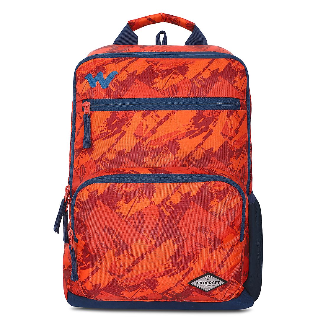 Buy Unisex Orange Evo Box/Mini "Jacquard" Backpack with Padded Back
